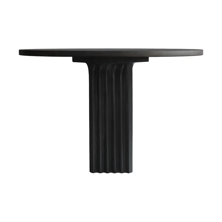 Arc dining table Ø120 cm - Coffee black oak - 101 Copenhagen