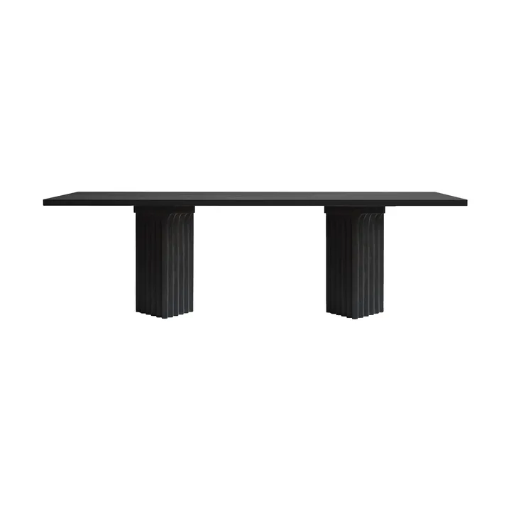 Arc dining table 95x250 cm - Coffee black oak - 101 Copenhagen