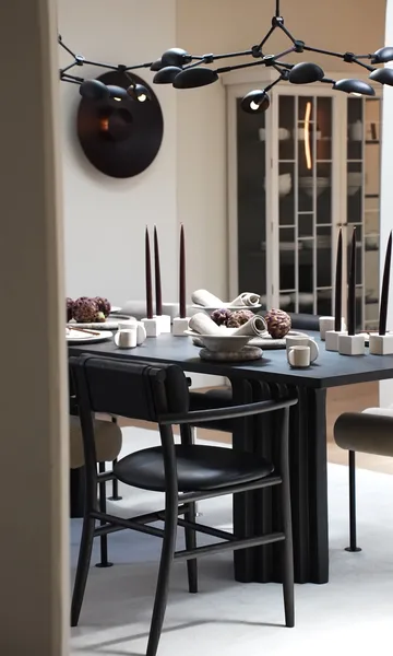 Arc dining table 95x250 cm - Coffee black oak - 101 Copenhagen
