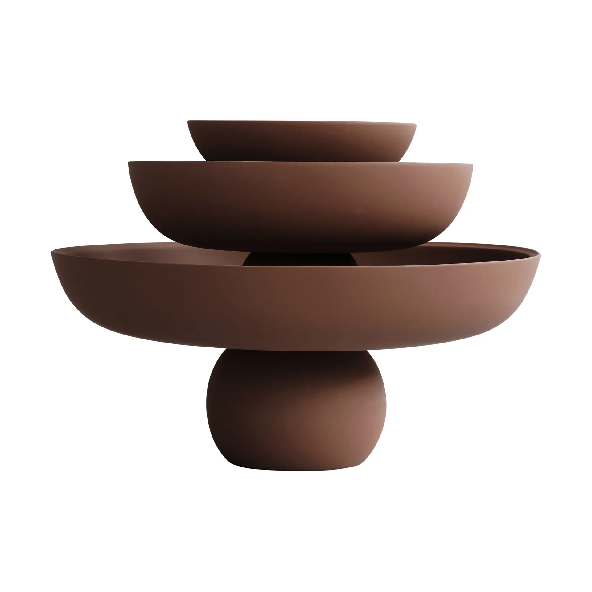 Baburu big bowl Ø43 cm, Almond 101 Copenhagen