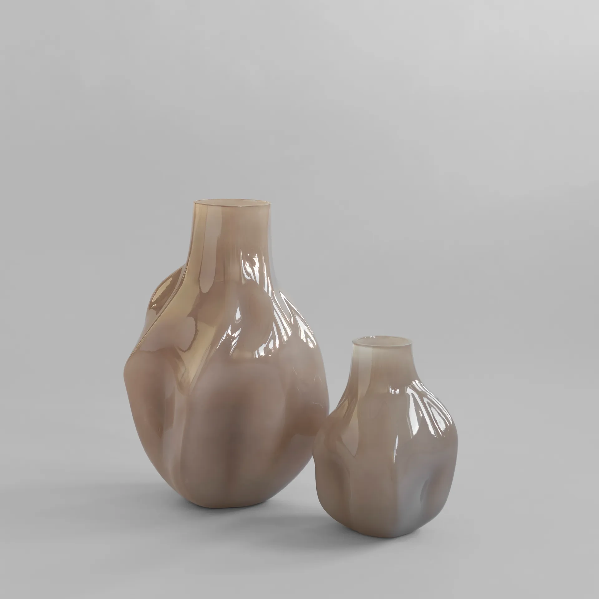Bakku vase medium, Smoked desert 101 Copenhagen