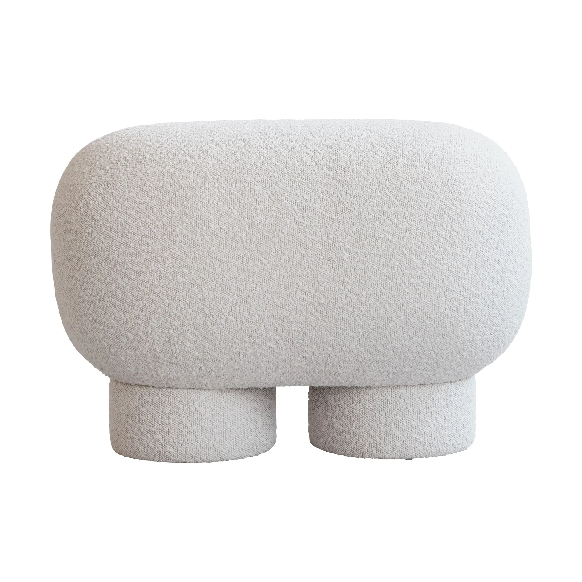 Big Foot petit bench 70x47 cm, Bouclé 101 Copenhagen