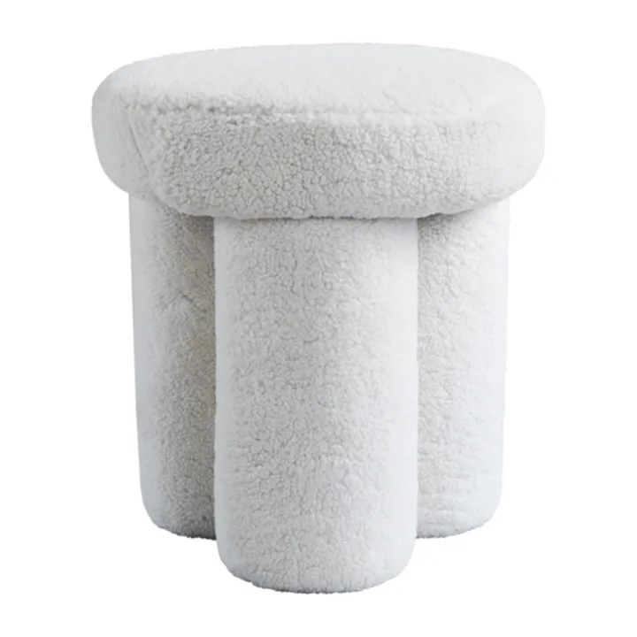 Big Foot stool sheep skin - Off-white - 101 Copenhagen