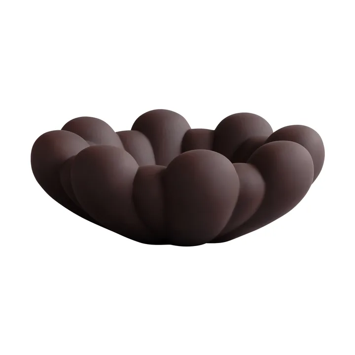 Bloom tray bowl large - Chocolate brown - 101 Copenhagen