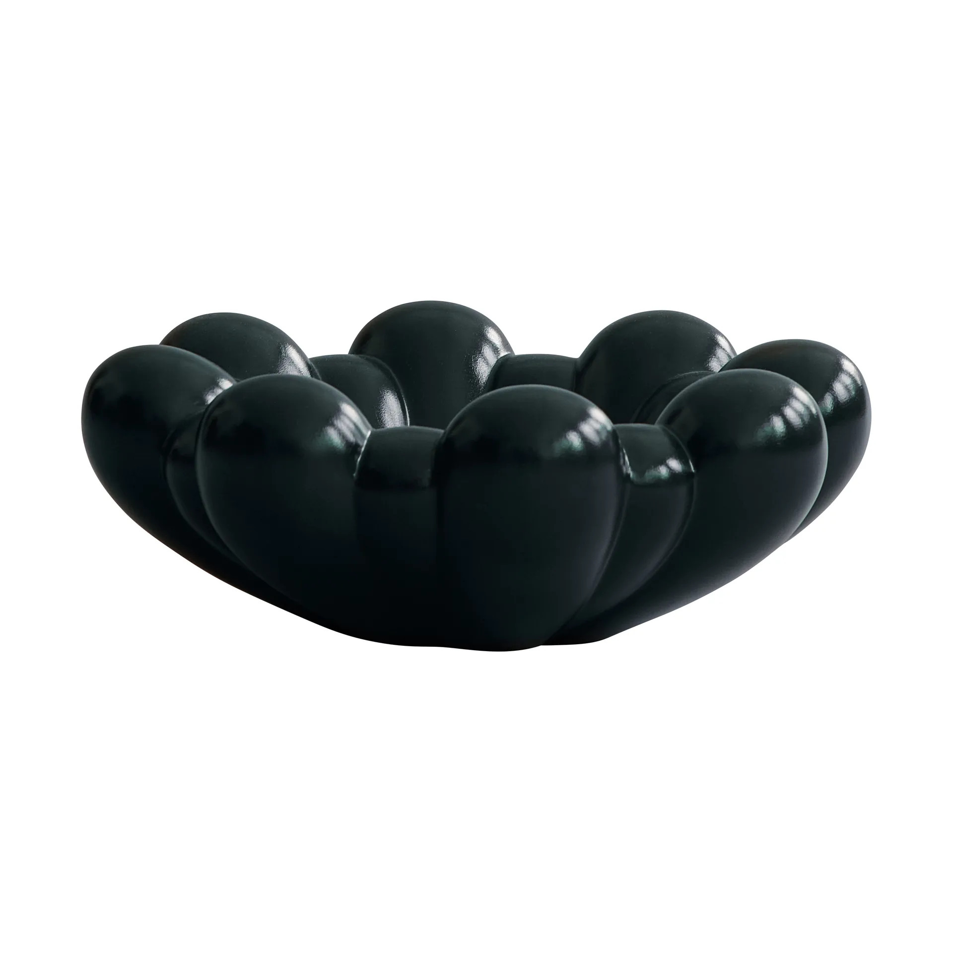 Bloom tray bowl large, Dark green 101 Copenhagen