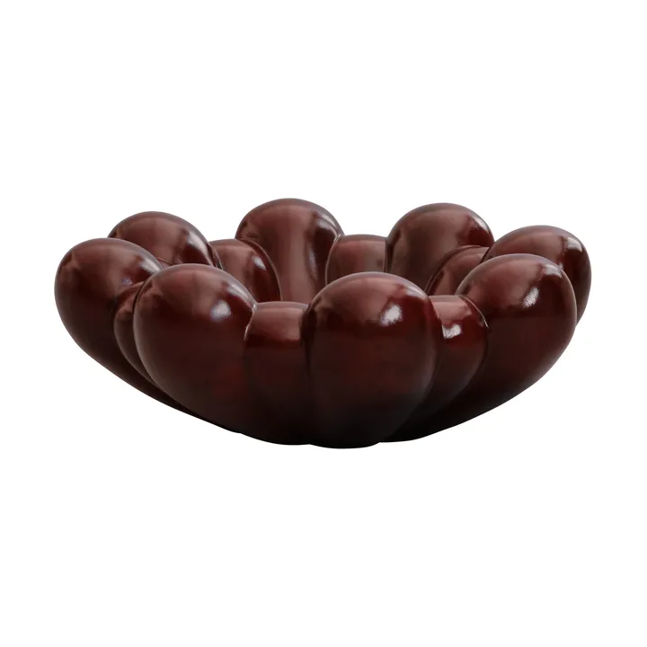 Bloom tray bowl large - Maroon - 101 Copenhagen