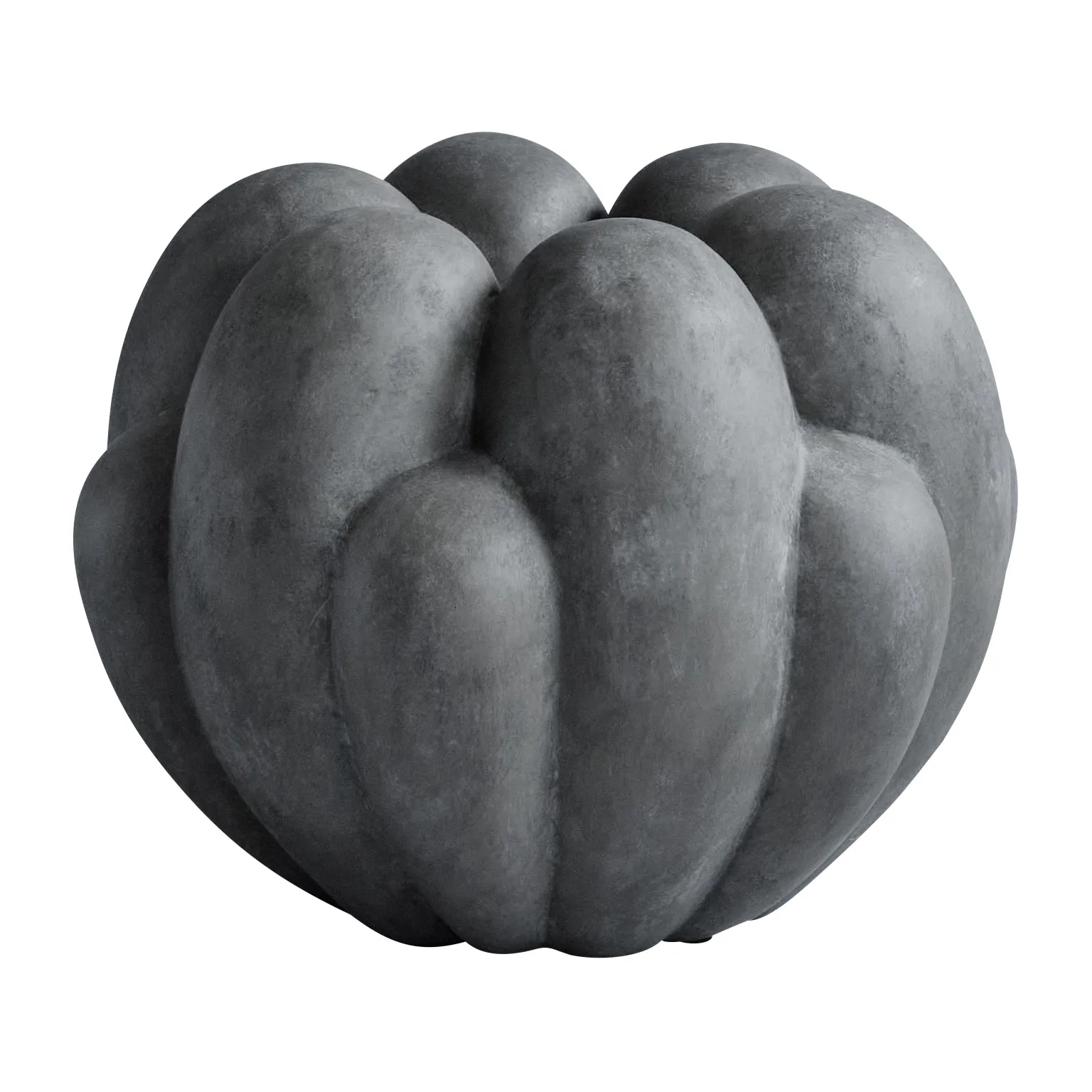 Bloom vase mini, Dark grey 101 Copenhagen