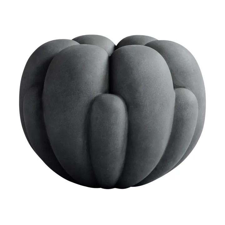 Bloom vase small 22.5x24 cm - Dark grey - 101 Copenhagen
