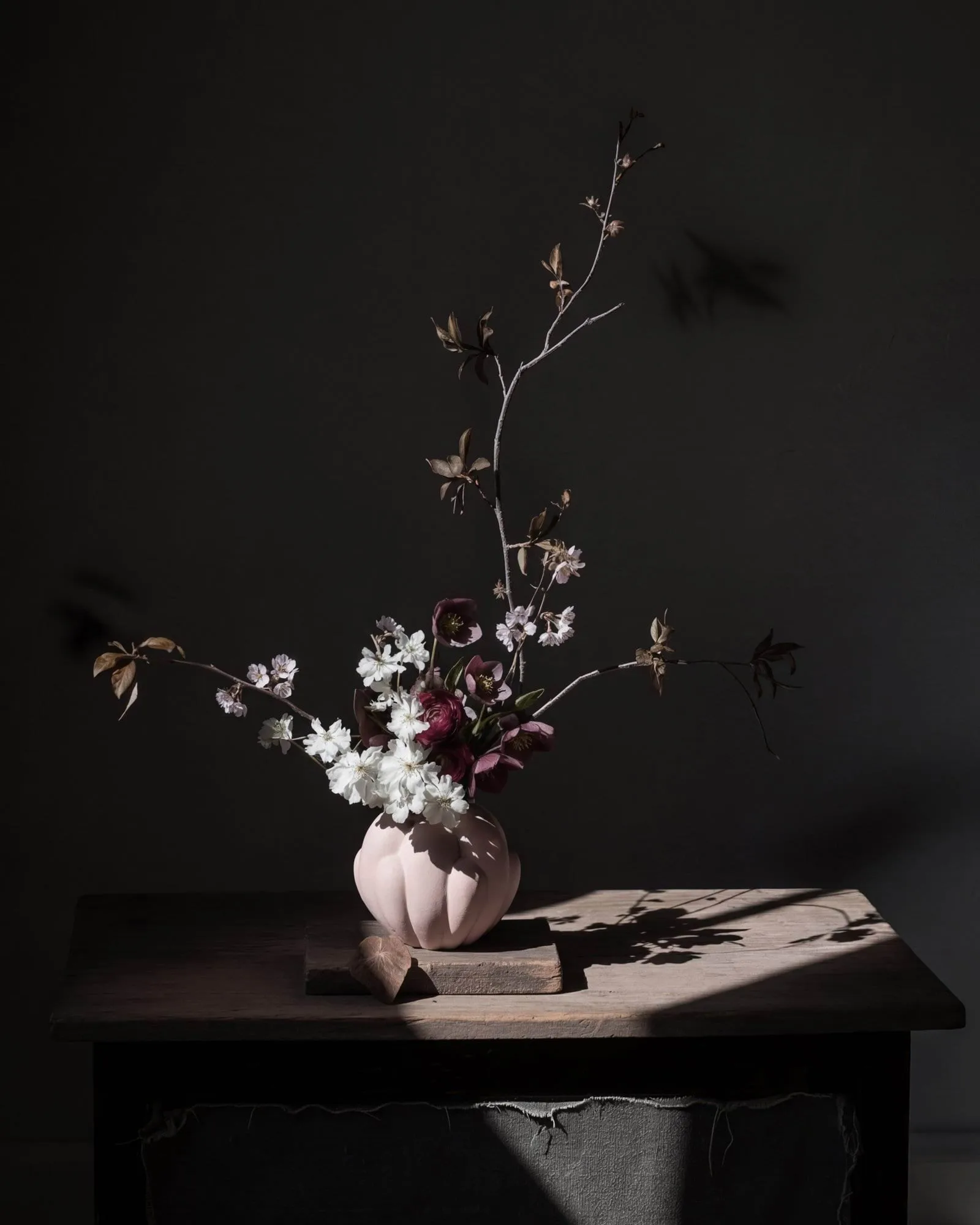 Bloom vase small 22.5x24 cm, Rose 101 Copenhagen