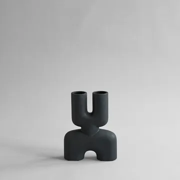 Cobra Double Mini vase 22x28 cm - Black - 101 Copenhagen