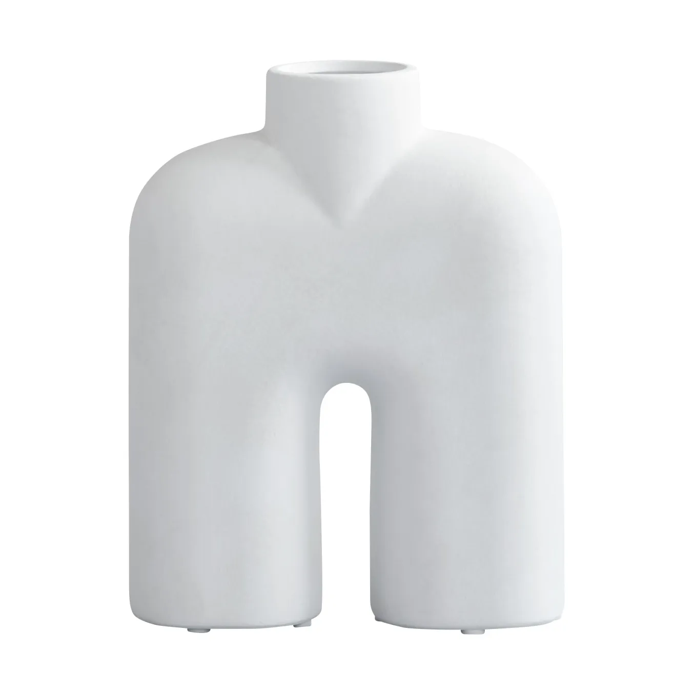 Cobra Tall mini vase 18x17 cm, Bone white 101 Copenhagen