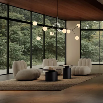 Drop Chandelier Bulp chandelier grande - Gray - 101 Copenhagen