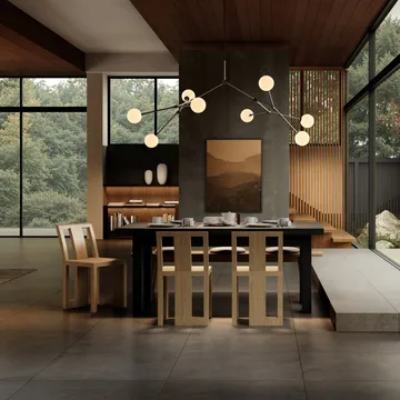 Drop Chandelier Bulp chandelier grande - Gray - 101 Copenhagen