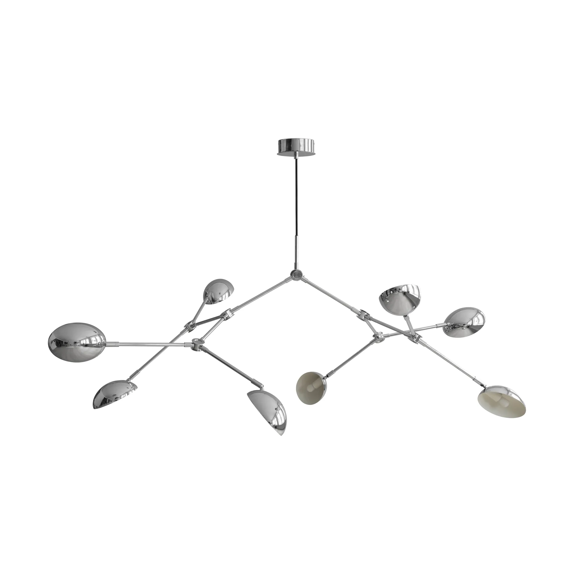 Drop Chandelier chandelier, Chrome 101 Copenhagen