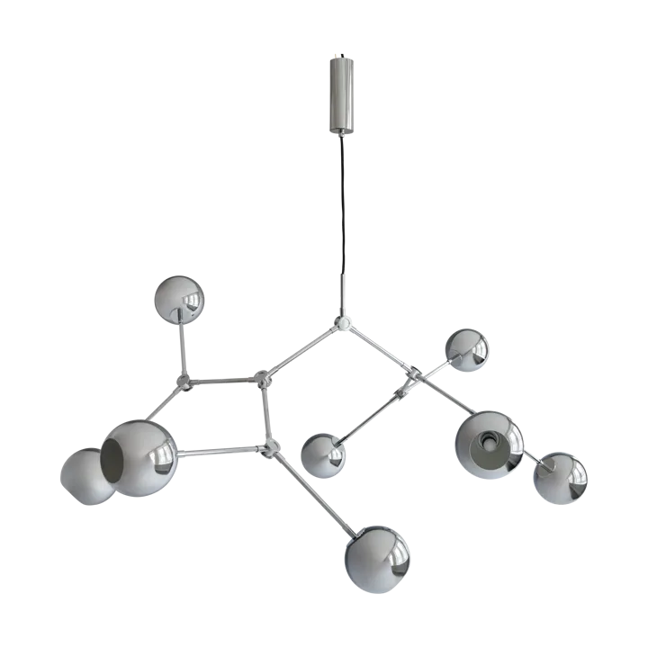 Drop Chandelier Globe chandelier - Chrome - 101 Copenhagen