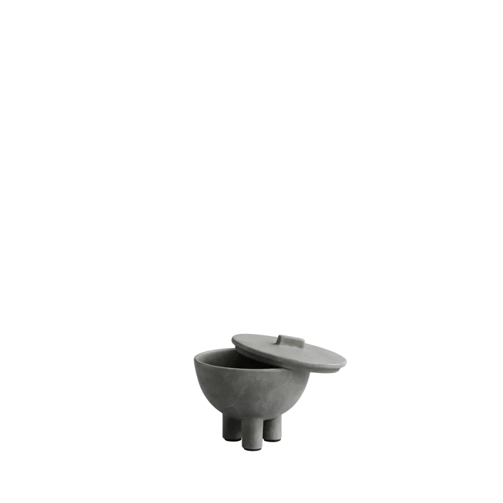 Duck Can with lid Medio - Dark grey - 101 Copenhagen