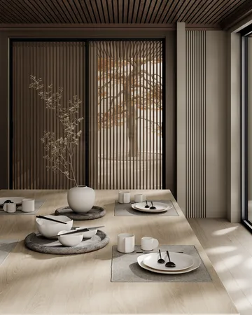 Enkei tray medium 30x30 cm - Earth - 101 Copenhagen