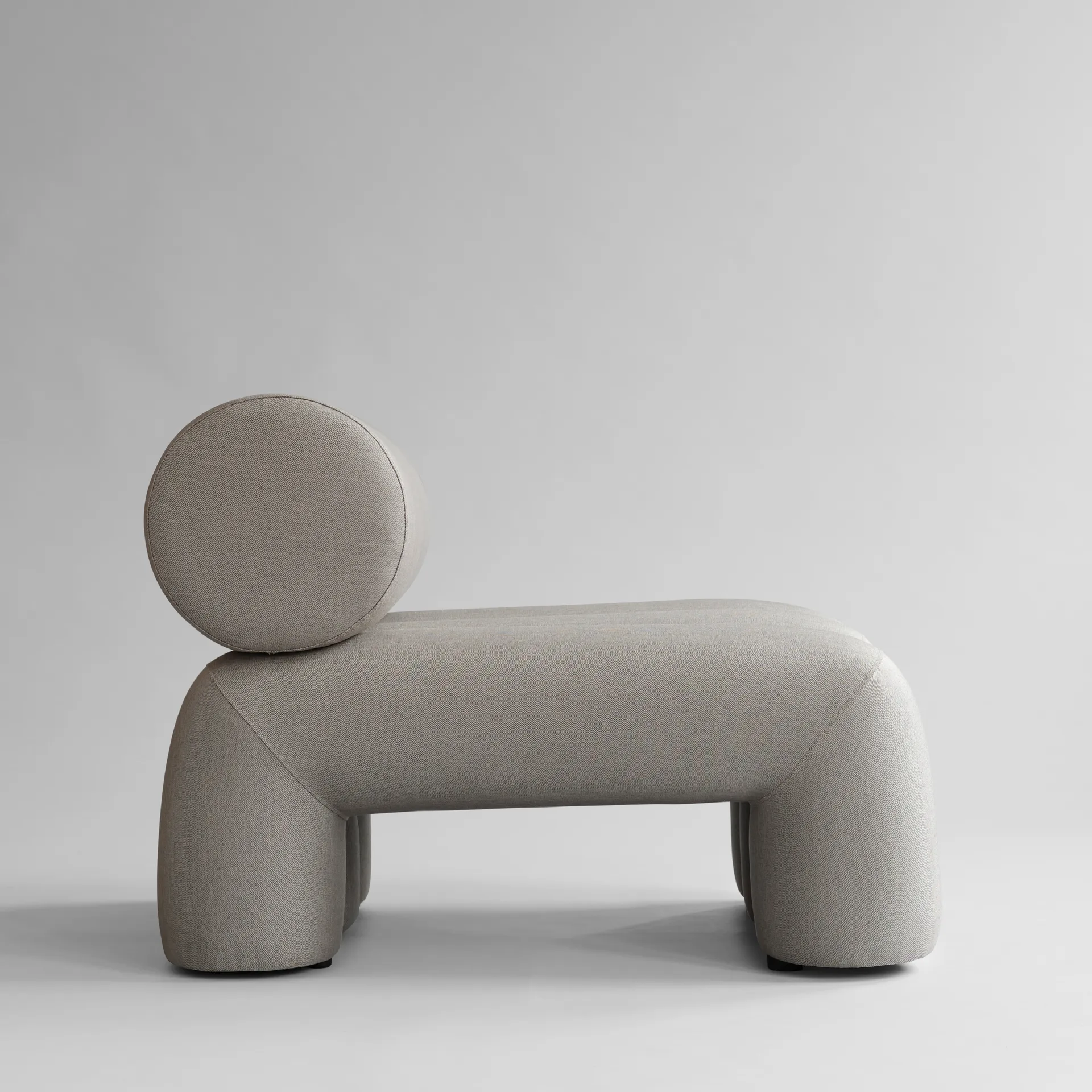 Foku Chair lounge chair, Taupe 101 Copenhagen