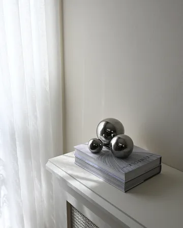 Gallery Balls decoration 3 pieces - Chrome - 101 Copenhagen