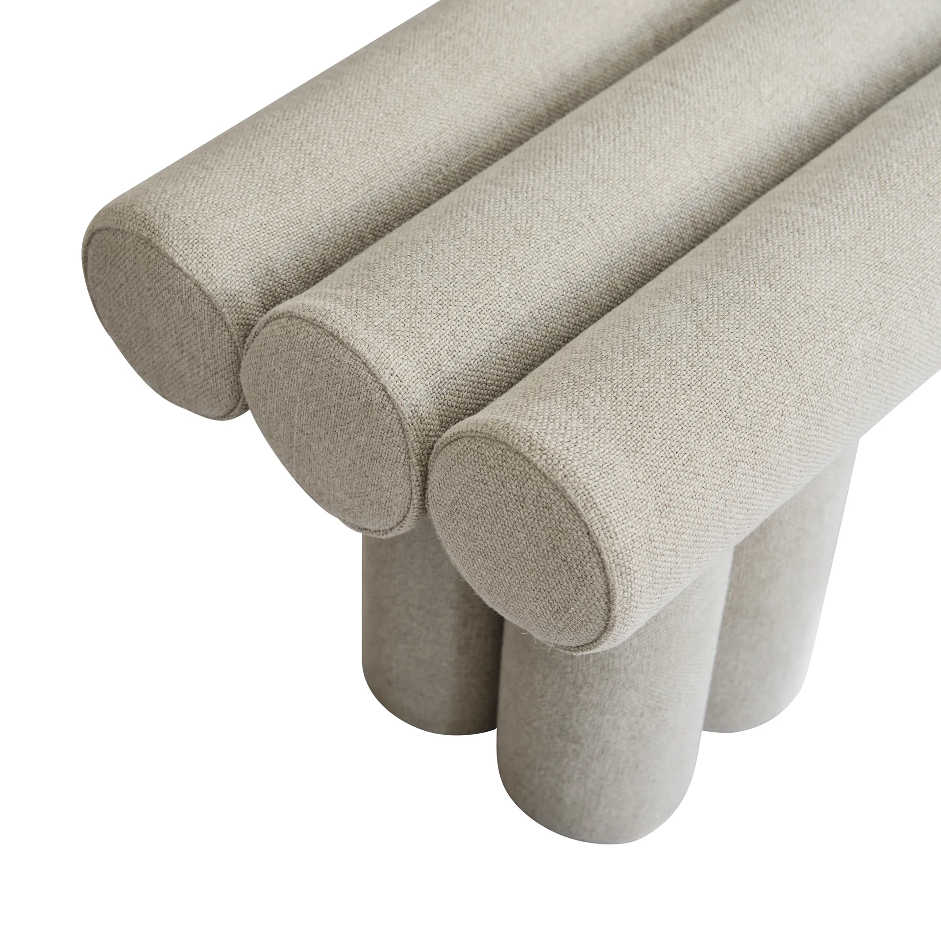 Hiro bench with seat, Linen 101 Copenhagen