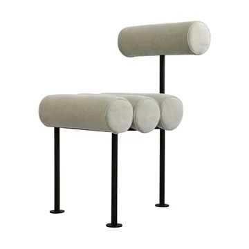 Hiro dining chair - Black frame-Sand - 101 Copenhagen