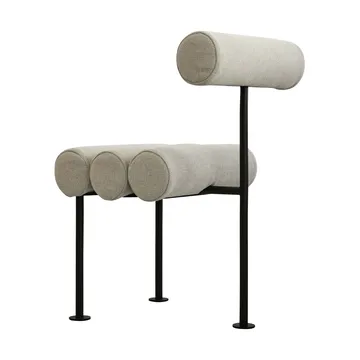 Hiro dining chair - Black frame-Sand - 101 Copenhagen