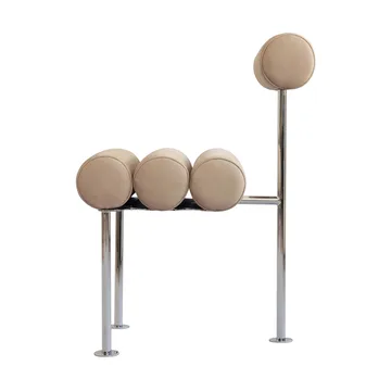 Hiro dining chair - Stainless steel-nubuck - 101 Copenhagen