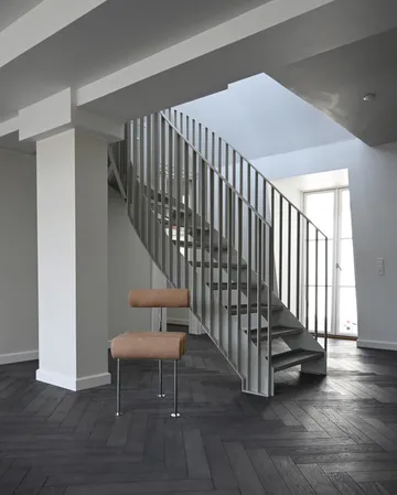 Hiro dining chair - Stainless steel-nubuck - 101 Copenhagen