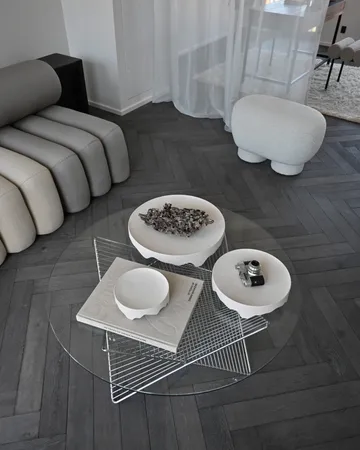 Iwa decorative tray - Birch, Ø20 - 101 Copenhagen