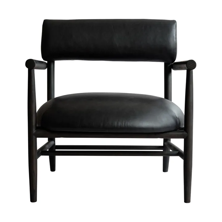 Nama lounge chair - Aniline leather black - 101 Copenhagen