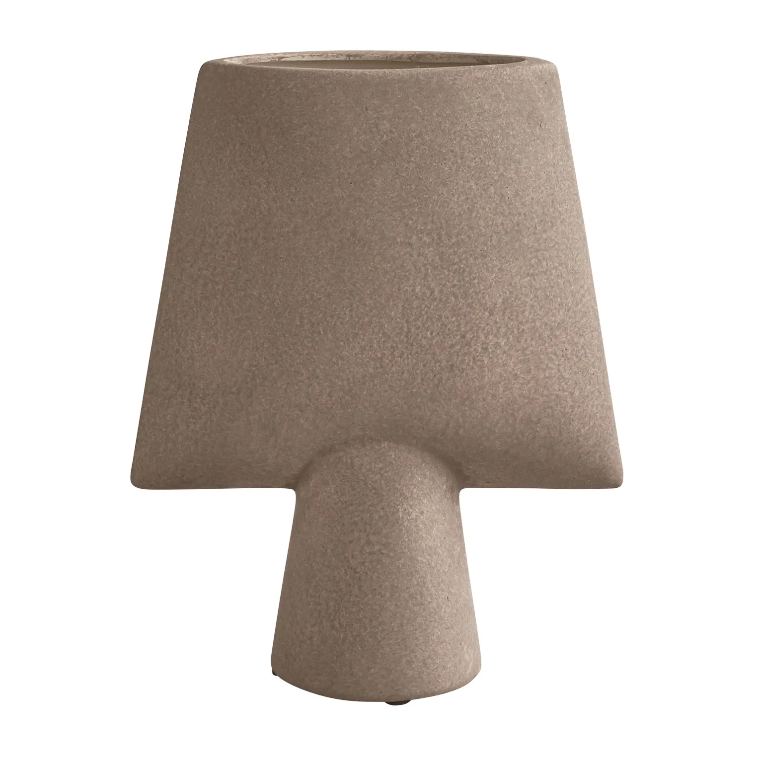 Sphere vase square mini, Taupe 101 Copenhagen