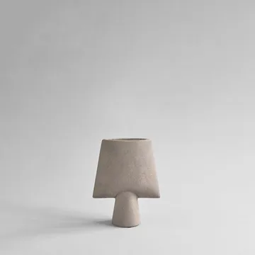 Sphere vase square mini - Taupe - 101 Copenhagen
