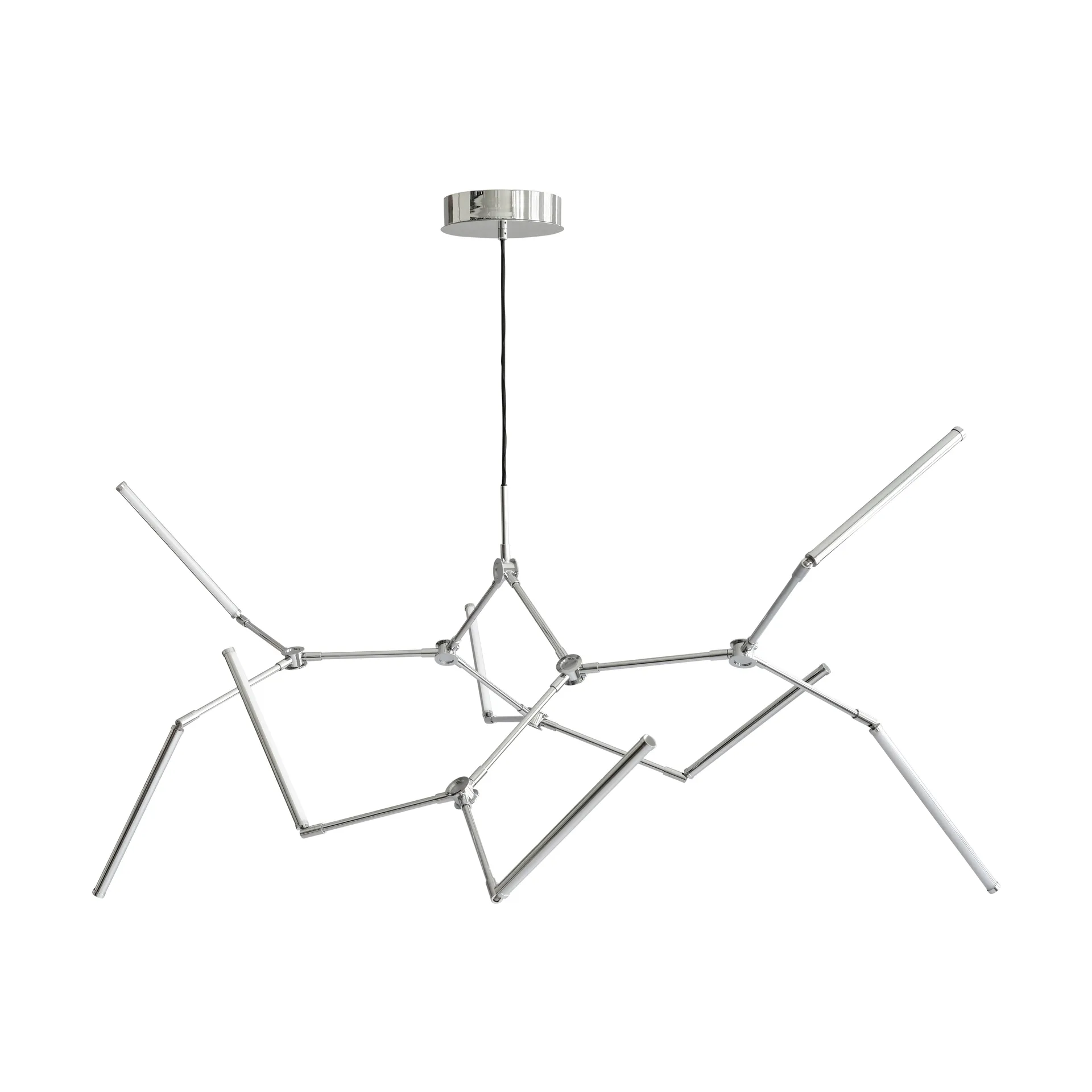 Stick chandelier chandelier, Chrome 101 Copenhagen