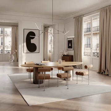 Stick chandelier chandelier - Chrome - 101 Copenhagen
