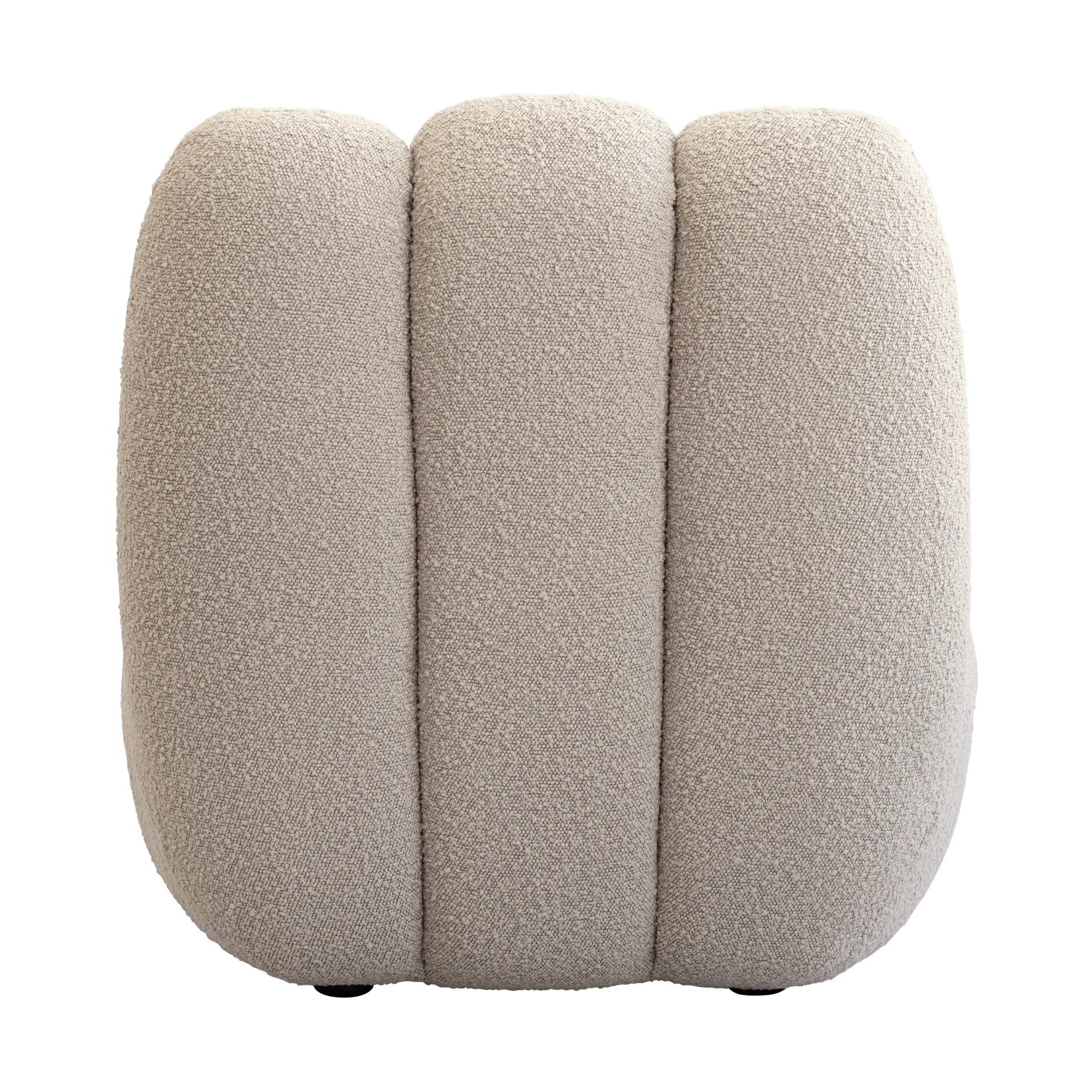 Toe lounge chair bouclé, Smoked sand 101 Copenhagen