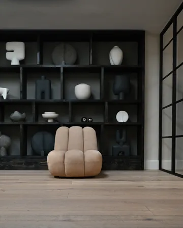 Toe lounge chair - Nubuck - 101 Copenhagen