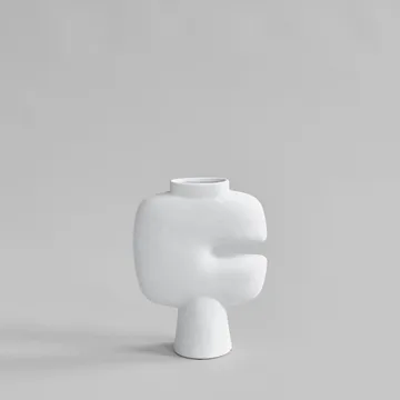 Tribal vase medio - Bone White - 101 Copenhagen