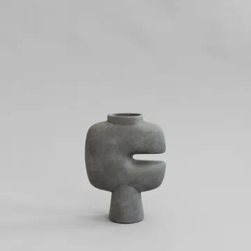 Tribal vase medio - Dark grey - 101 Copenhagen