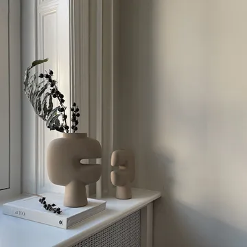 Tribal vase medio - Sand - 101 Copenhagen