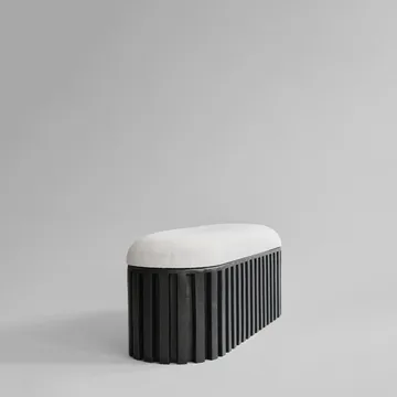 Tribu bench linen - Coffee-white chalk - 101 Copenhagen