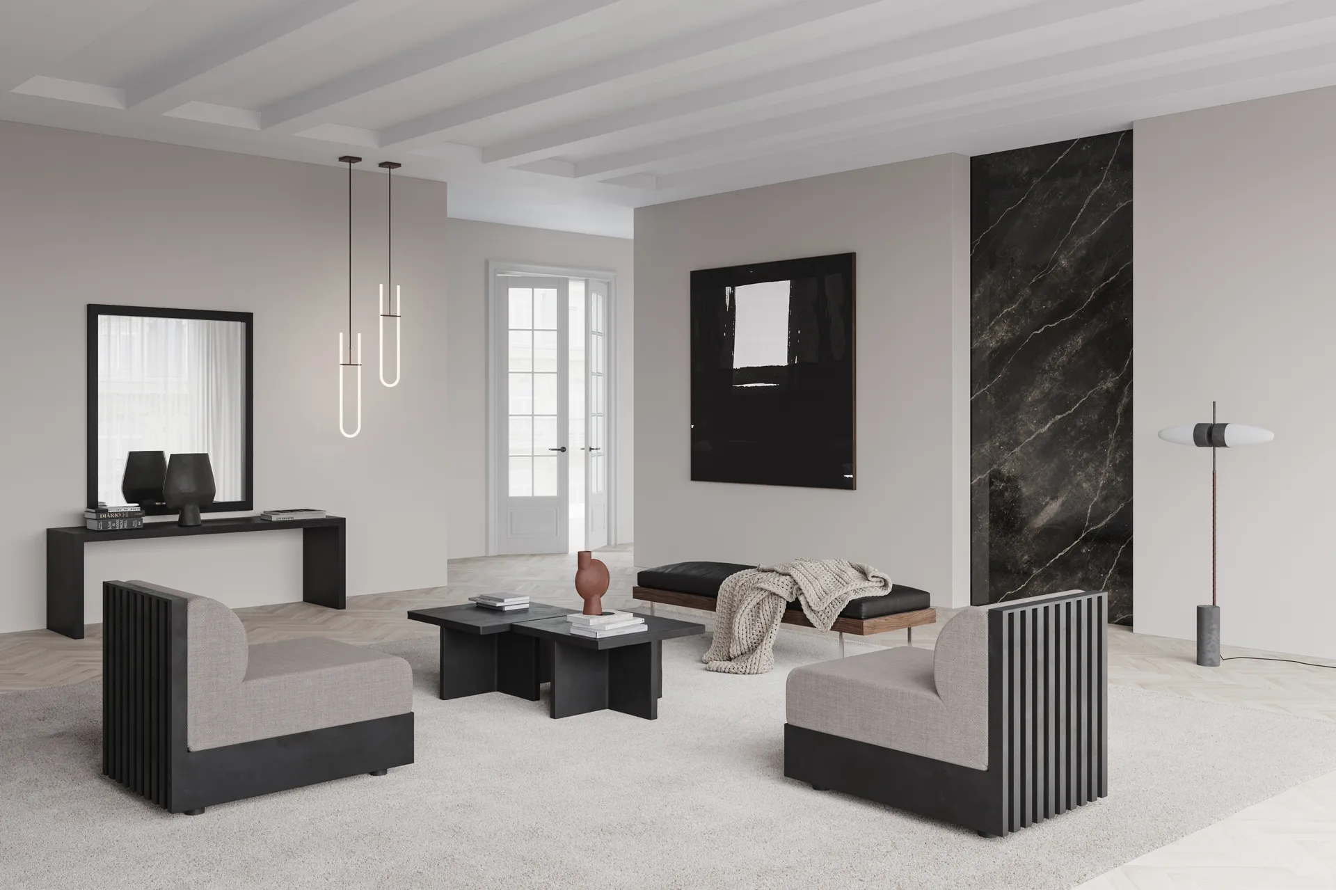 Tribu Lounge Chair armchair, Coffee 101 Copenhagen