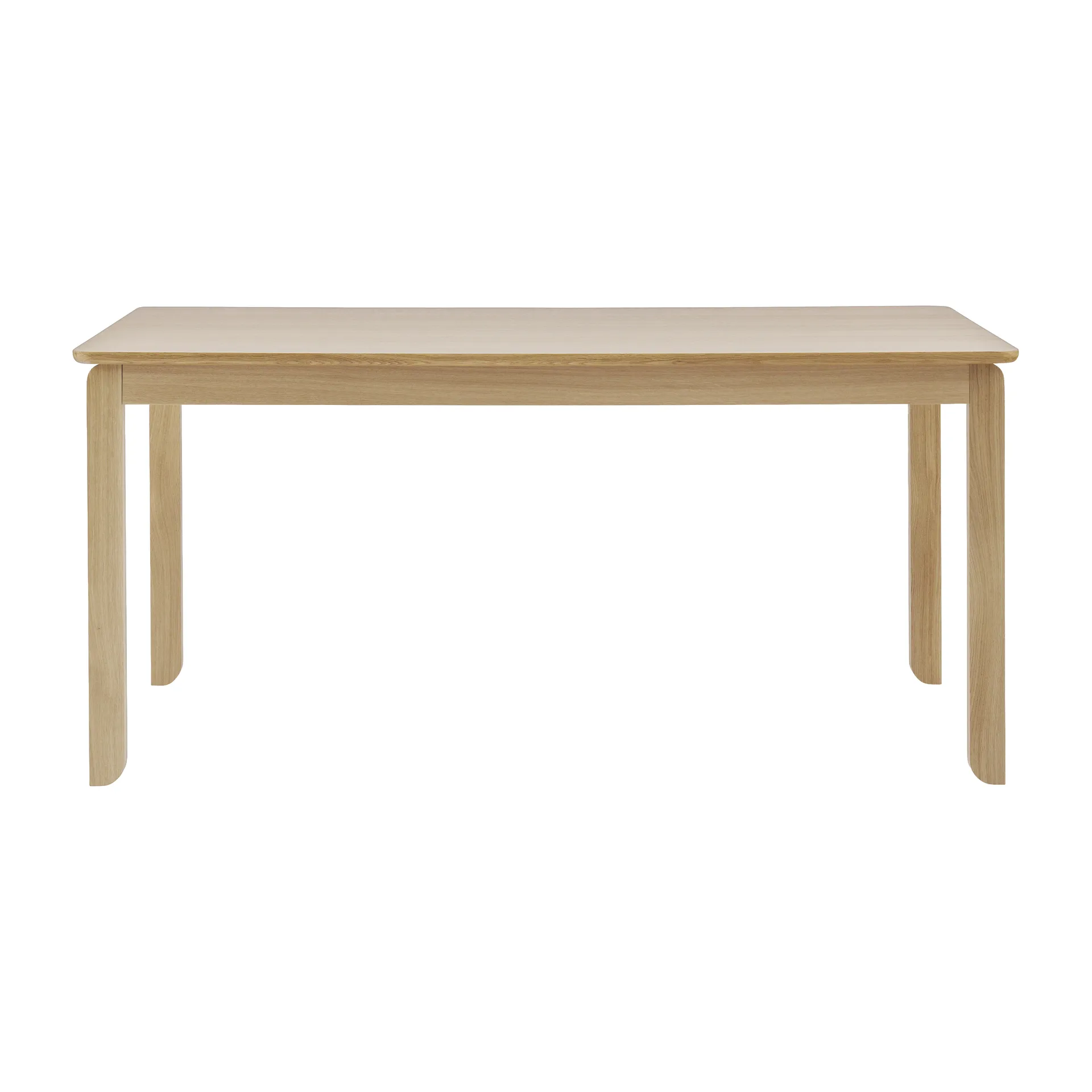 Alfred dining table, White pigmented oak, 90x160 cm 1898