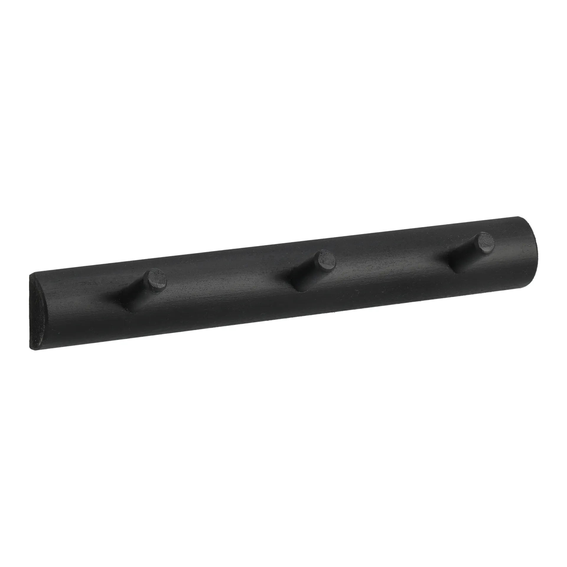 Allsarp hook rack 3 hooks, Black-painted birch 1898