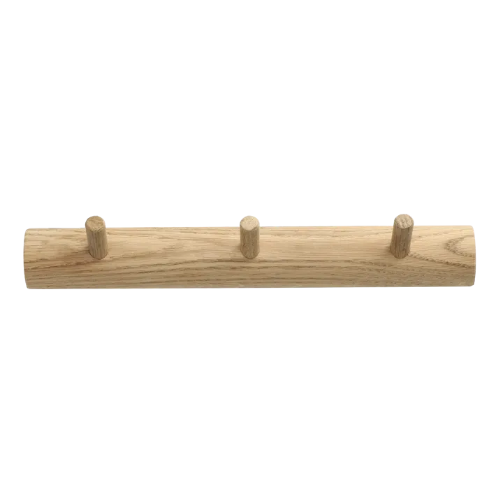 Allsarp hook rack 3 hooks - Oak - 1898