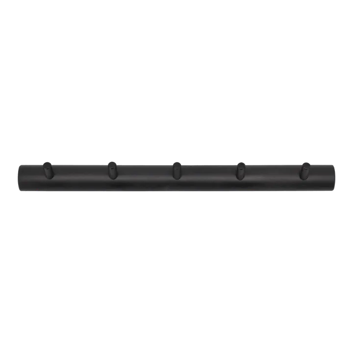 Allsarp hook rack 5 hooks - Black-painted birch - 1898