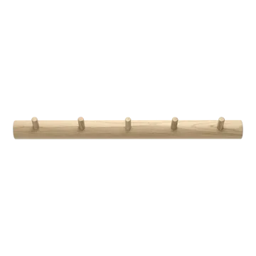 Allsarp hook rack 5 hooks - Oak - 1898