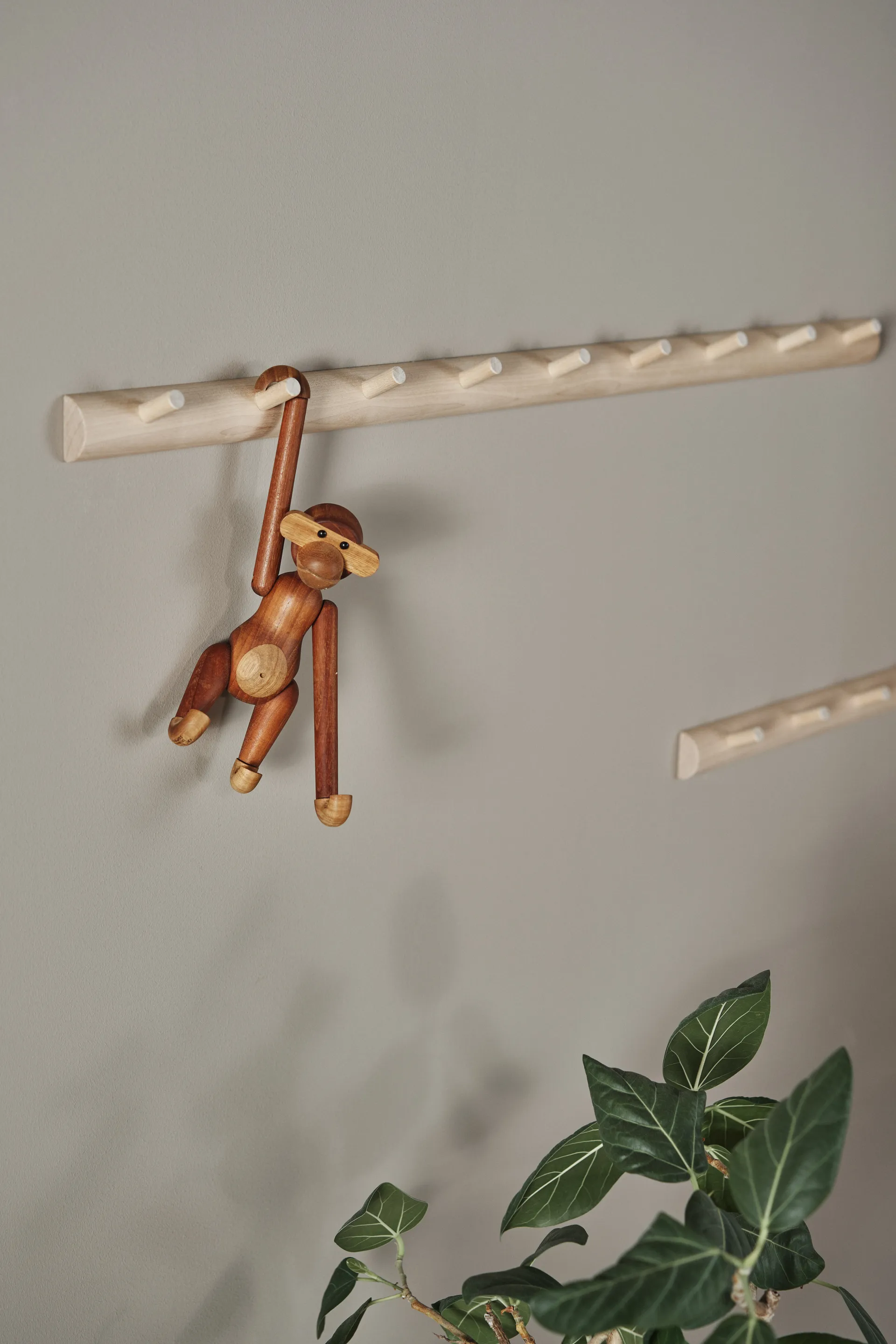 Allsarp hook rack 9 hooks, Oak 1898