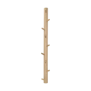 Allsarp vertical coat rack, 9 hooks - Oak - 1898