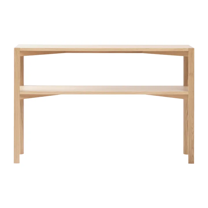 Anton console table 35x125 cm - White pigmented oak - 1898