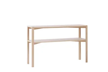 Anton console table 35x125 cm - White pigmented oak - 1898